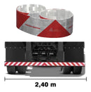 Faixa refletiva para-choque de caminhão - Avery Dennison