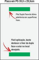 Placa Velocidade Máxima 10km/h Condomínio 40x30cm Ps 1mm