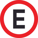 Placa de Estacionamento Permitido - R-6b