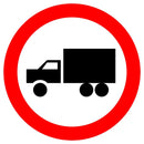 Placa circulação exclusiva de caminhão R - 39