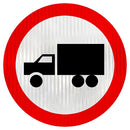 Placa circulação exclusiva de caminhão R - 39