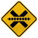 Placa passagem de nível sem barreira A-39